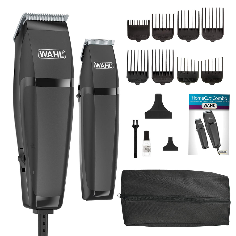 Wahl Combo Pro storage case keeps 14-piece kit organized for easy home grooming