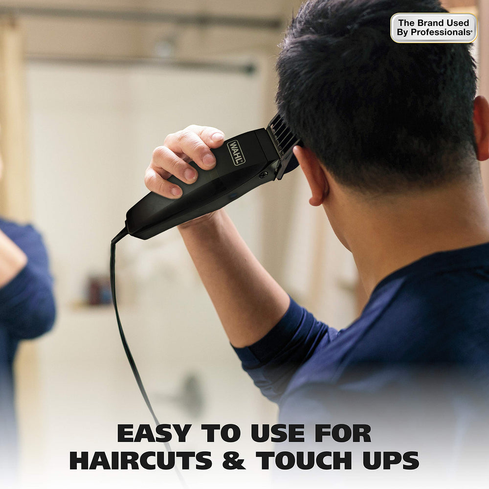 Wahl Combo Pro in-use demonstrates easy at-home styling and trimming