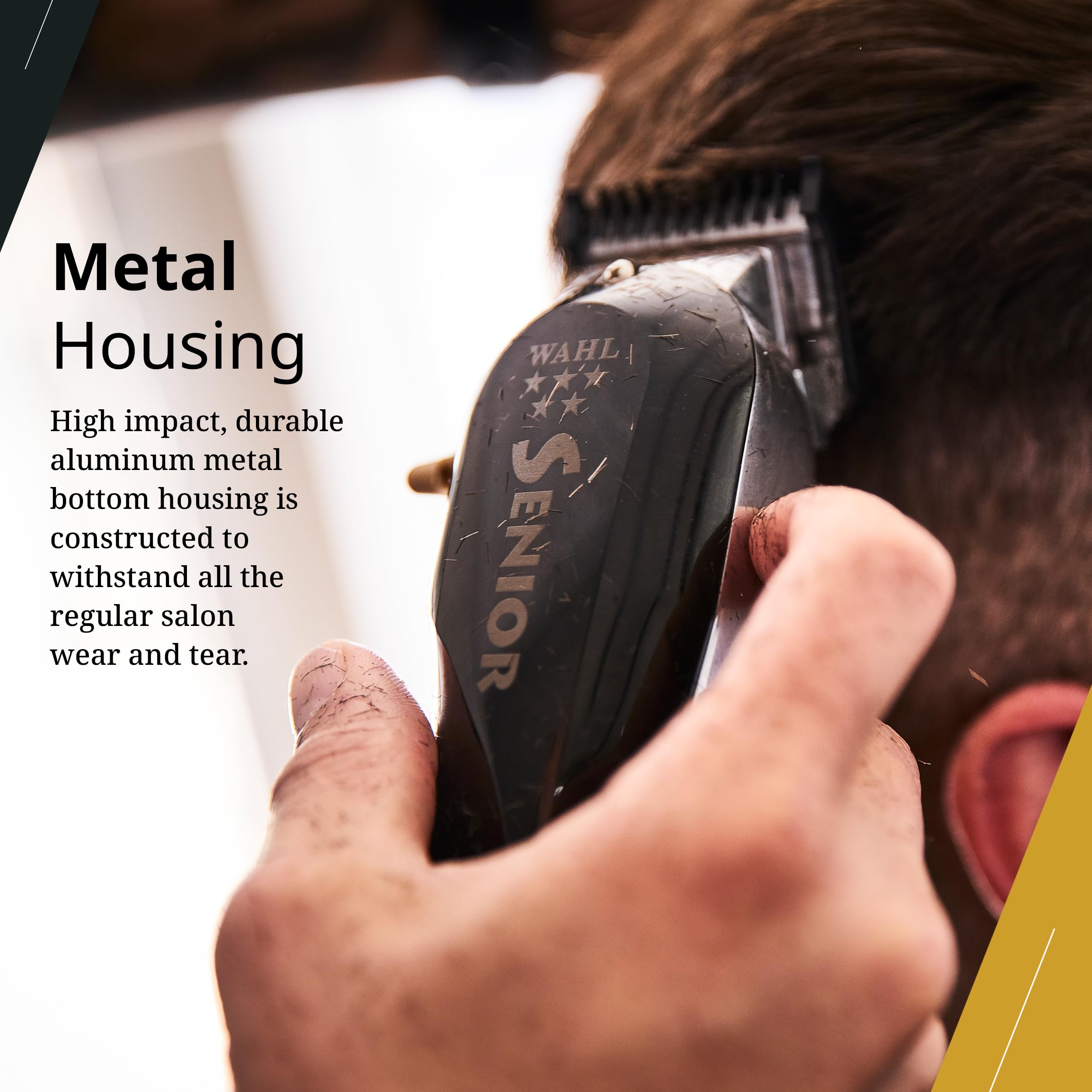 Wahl cordless in-hand usage for precise maneuverability