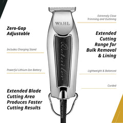 Wahl Detailer Trimmer with corded power and steady rotary motor.
