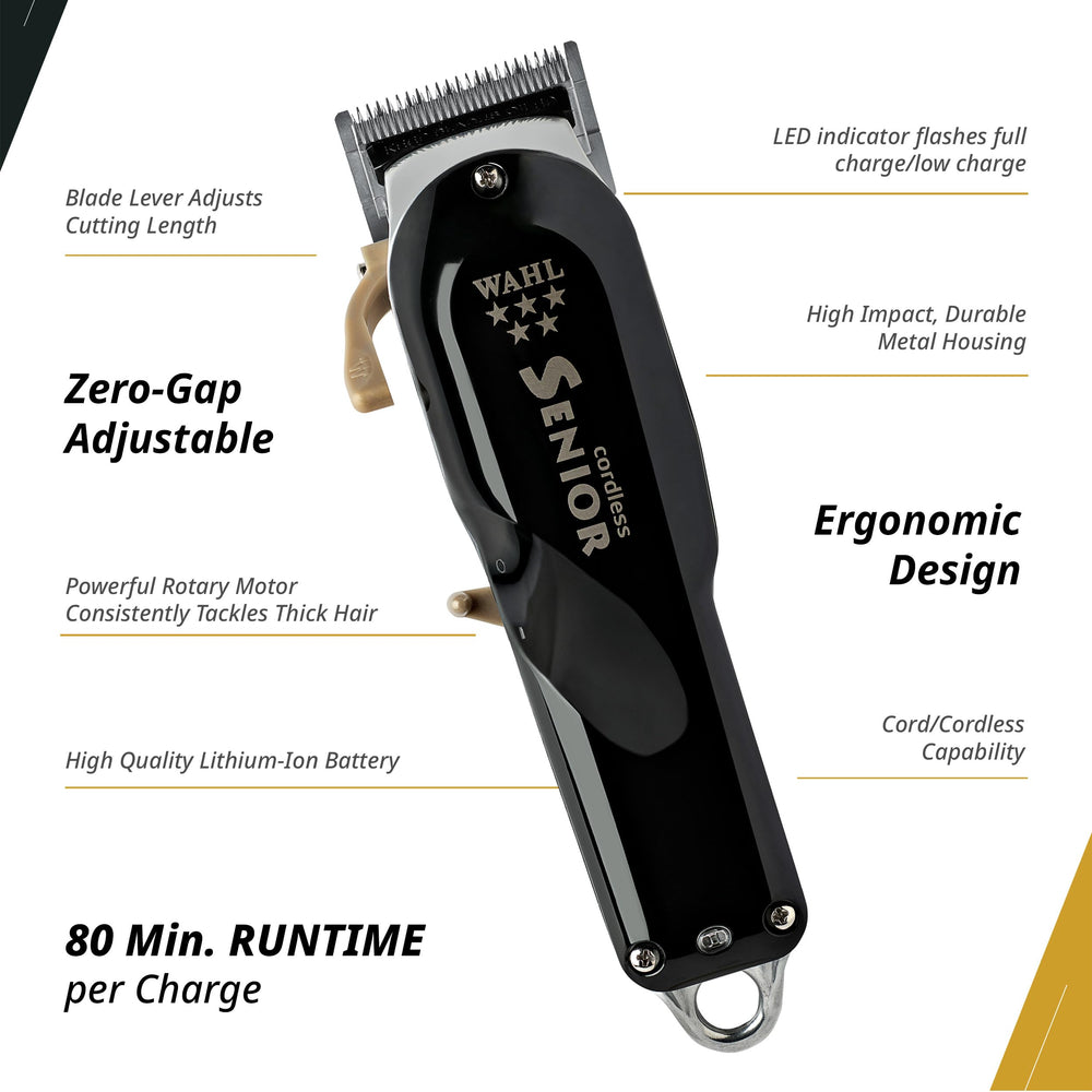 Wahl metal housing detail highlights durable construction