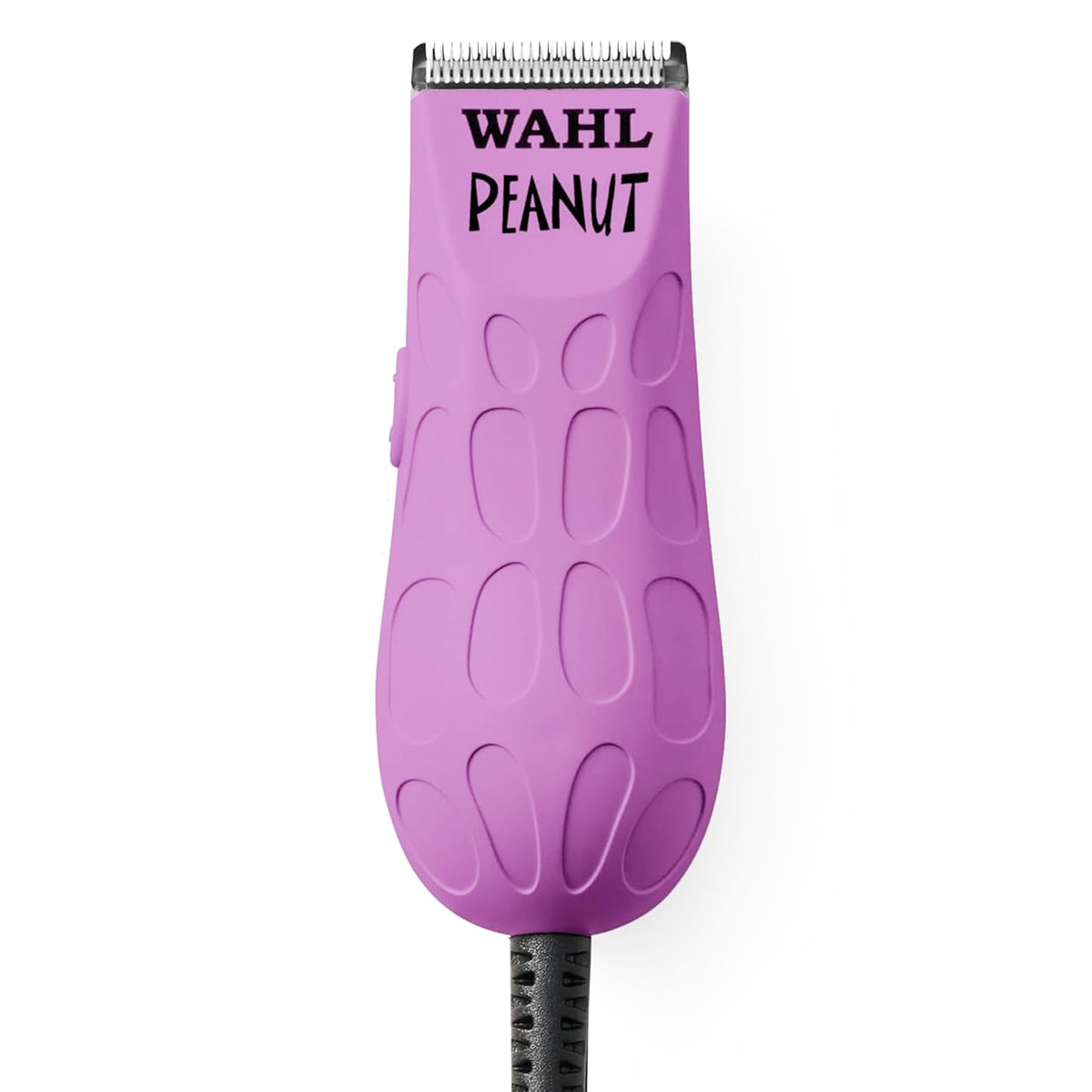 Wahl Peanut Clipper Orchid Black front view for precise haircuts and beard detailing.