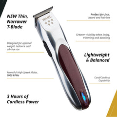 Wahl Professional 5-Star Align Trimmer fast charging feature in under 50 minutes.