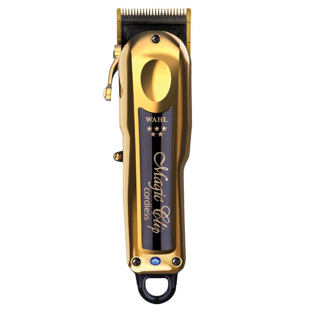Wahl Magic Clip Gold kit content includes brush and blade oil