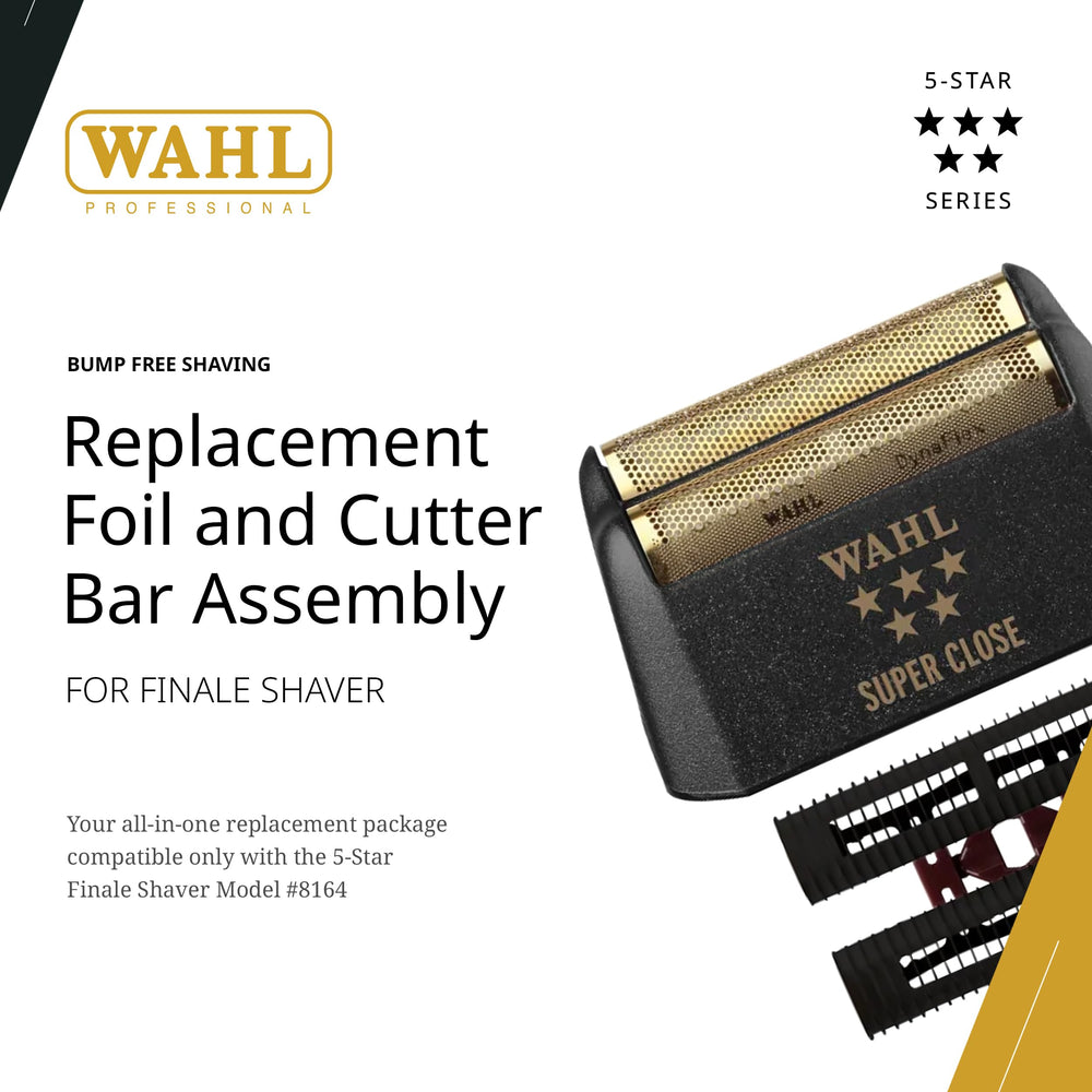 Cutter bar assembly for Wahl 5-Star Finale shows renewed precision and near-new performance