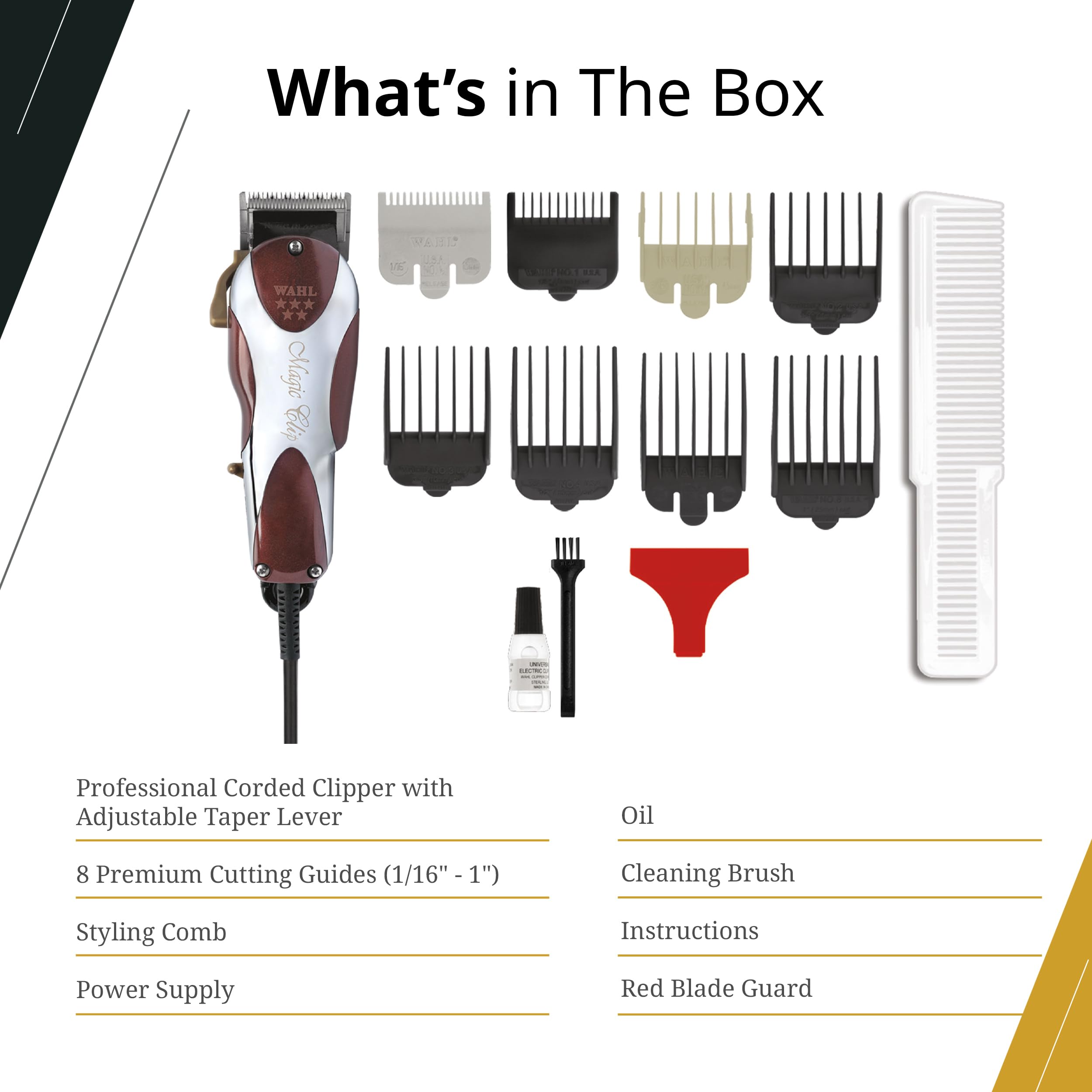Wahl Professional 5 Star Magic Clip precision fade in action for on-scalp work.