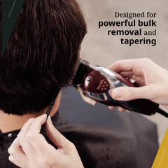 Wahl Professional 5 Star Magic Clip zero-overlap blade enables clean bald fades.