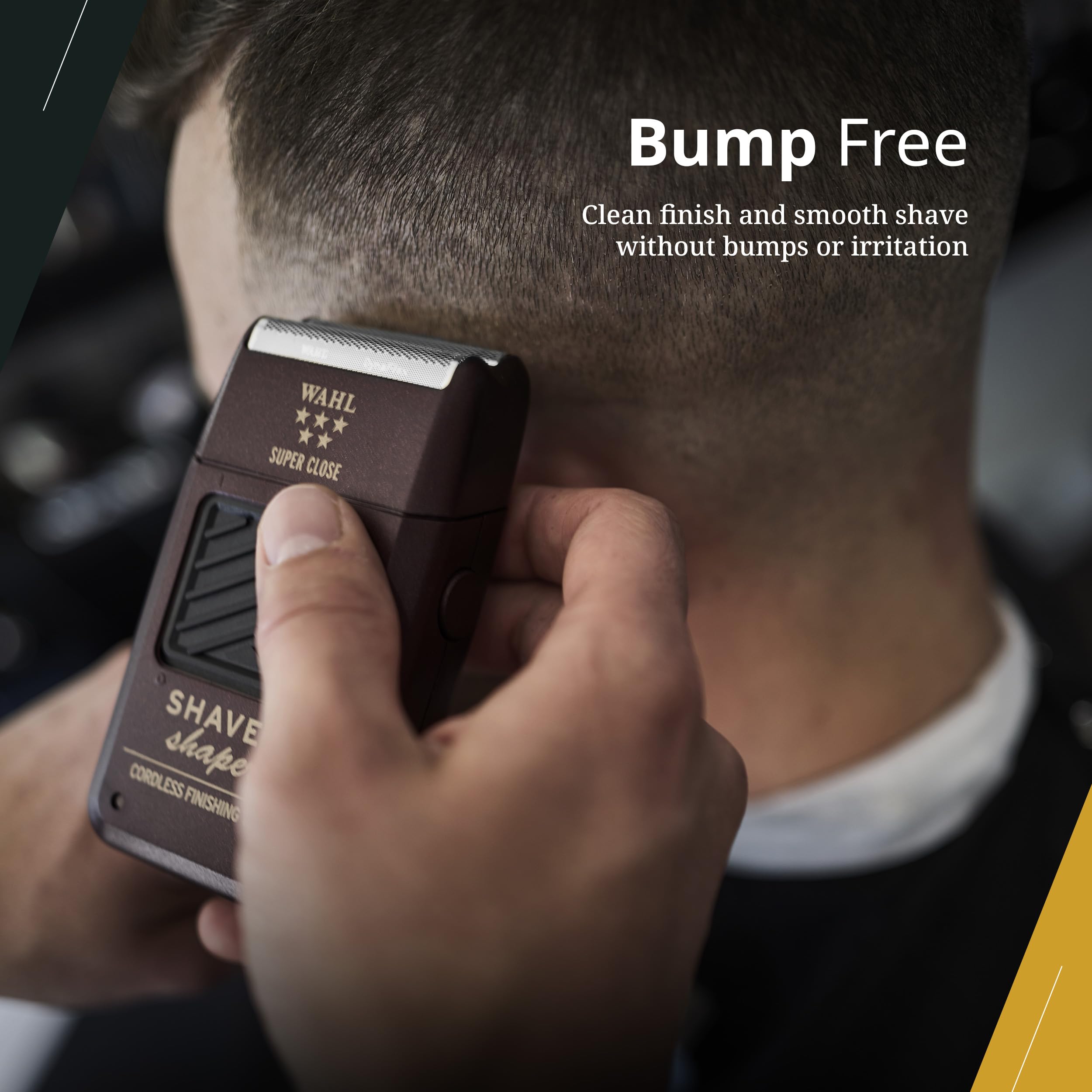 Wahl Professional 5 Star Series Shaver Shaper foil in use for a close, comfortable shave