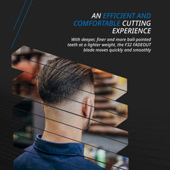 Wahl Professional 5-Star Vapor clipper ergonomic grip for reduced fatigue during long styling sessions