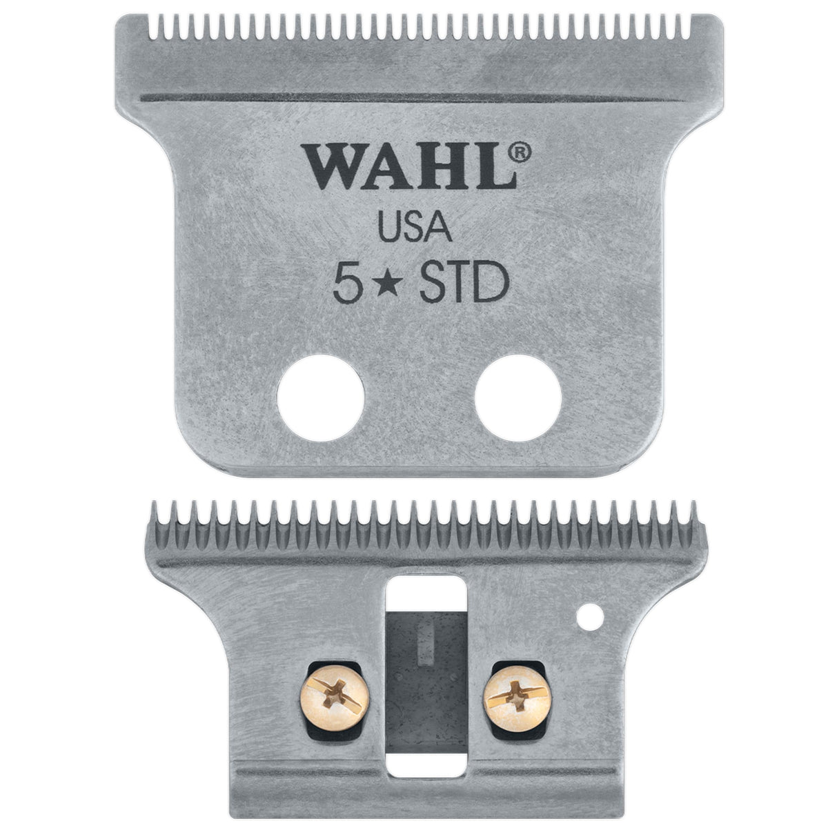 Wahl Professional adjustable T-blade close-up for ultra-precise detailing.