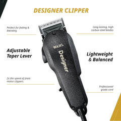 Wahl Professional All Star Combo corded design emphasizes uninterrupted power in salons