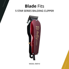 Wahl Professional balding blade made of durable materials for longevity.
