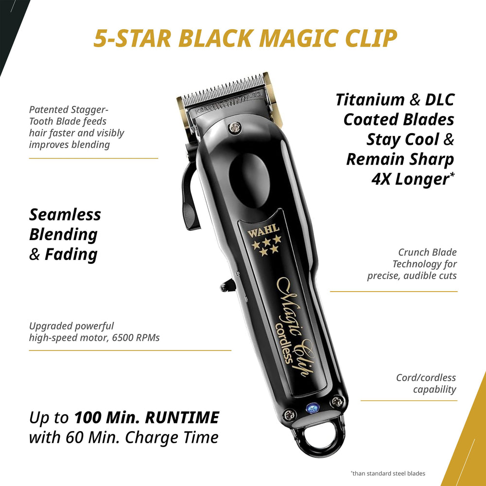 Wahl Professional Cordless Barber Combo in action for versatile grooming