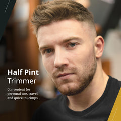 Wahl Professional Half Pint Trimmer with two trimming guides for sideburn and beard detailing