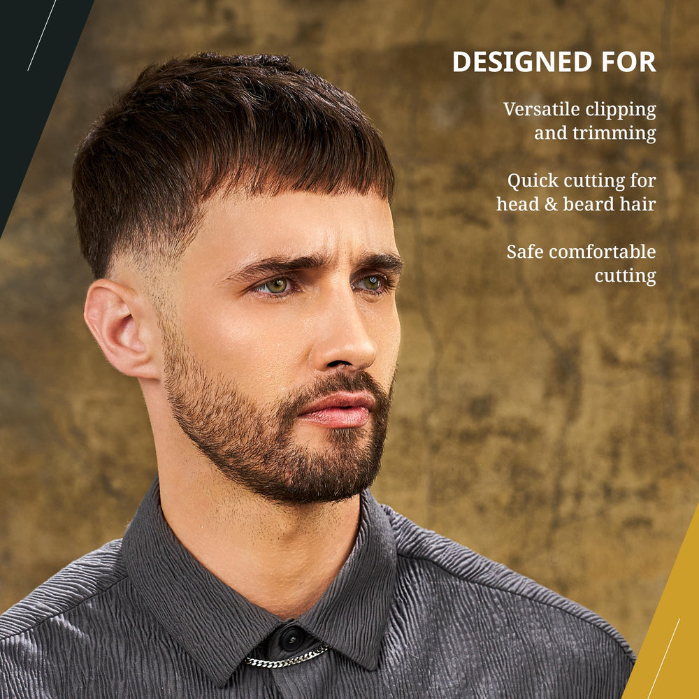 Wahl Professional Peanut Li cordless trimmer blue USB-C charging setup promotes fast, convenient top-ups.