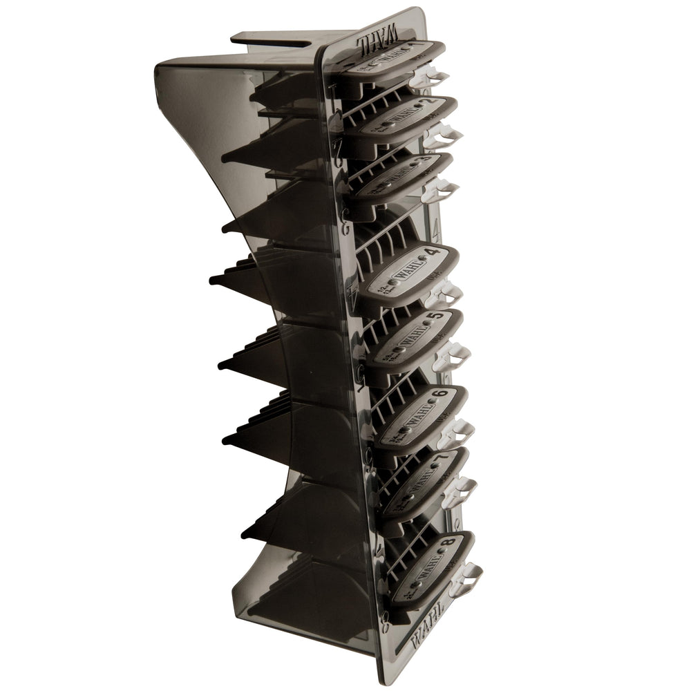 Wahl Professional premium cutting guides full set with secure clips for precise fades.