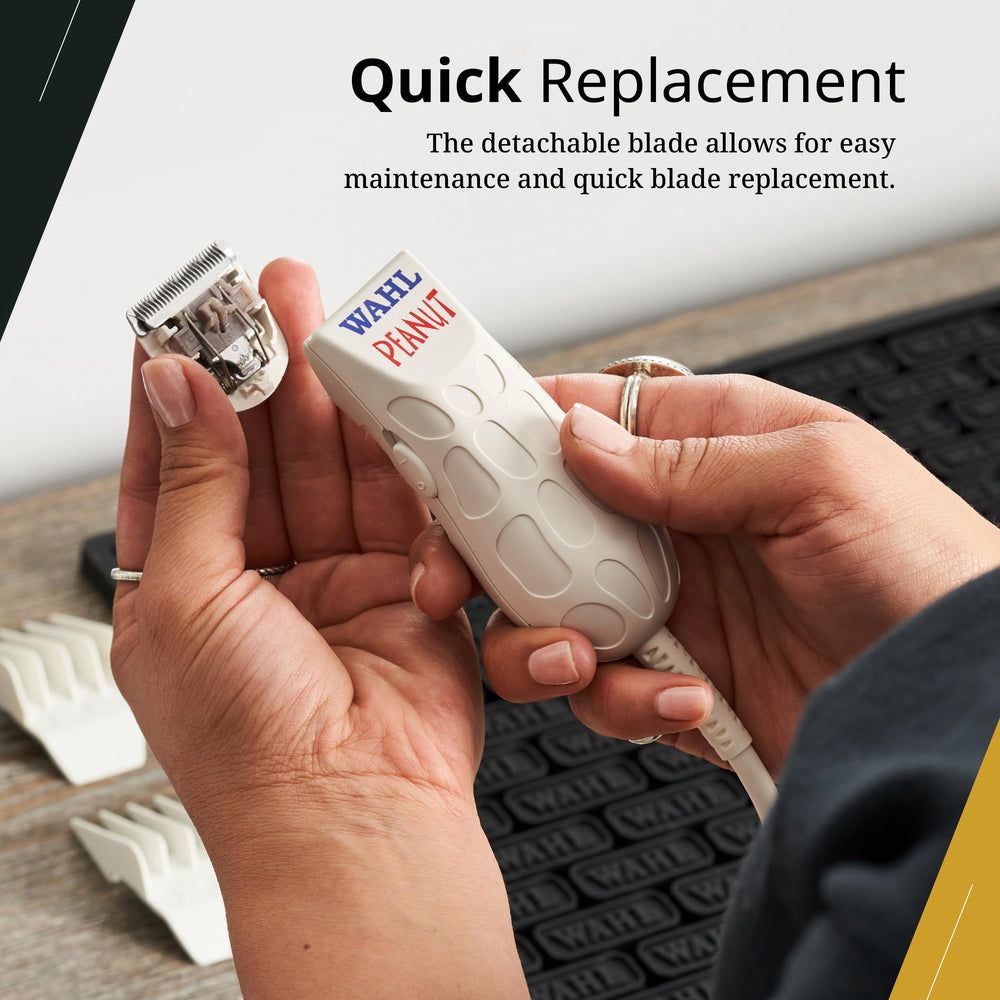 Wahl Professional peanut blade easy maintenance and quick snap-on replacement for efficient workflow