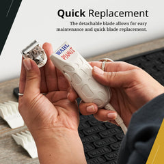 Wahl Professional peanut blade easy maintenance and quick snap-on replacement for efficient workflow