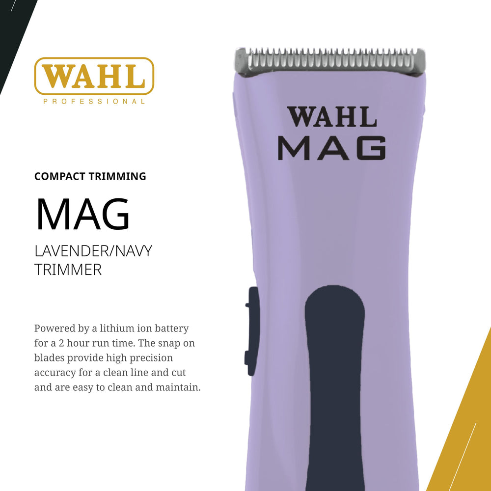 Wahl Professional Sterling MAG cordless trimmer quick-detach blade enables fast blade changes