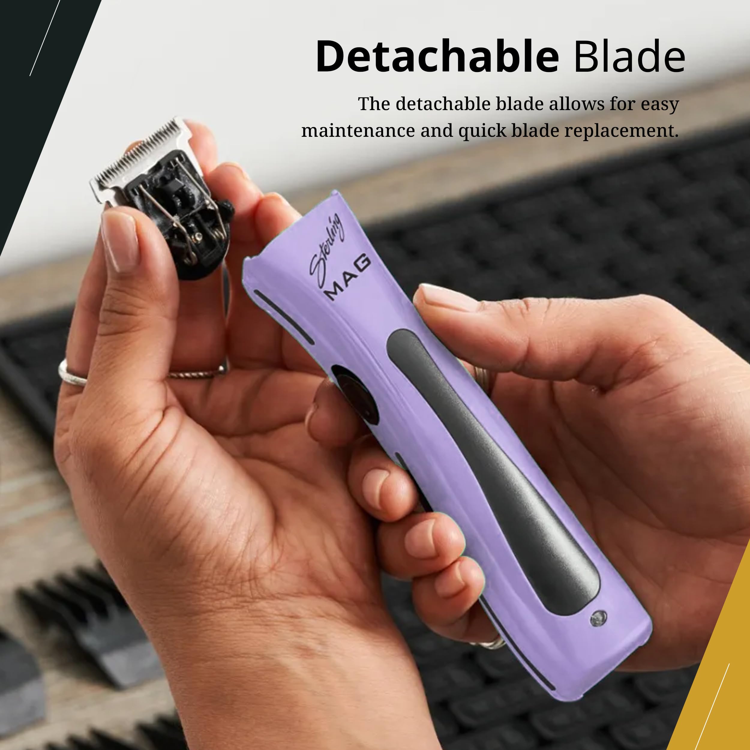 Wahl Professional Sterling MAG cordless trimmer ultra-quiet operation suitable for busy shops