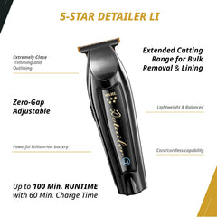 Wahl Professional Titanium DLC coated blades stay cool and sharp