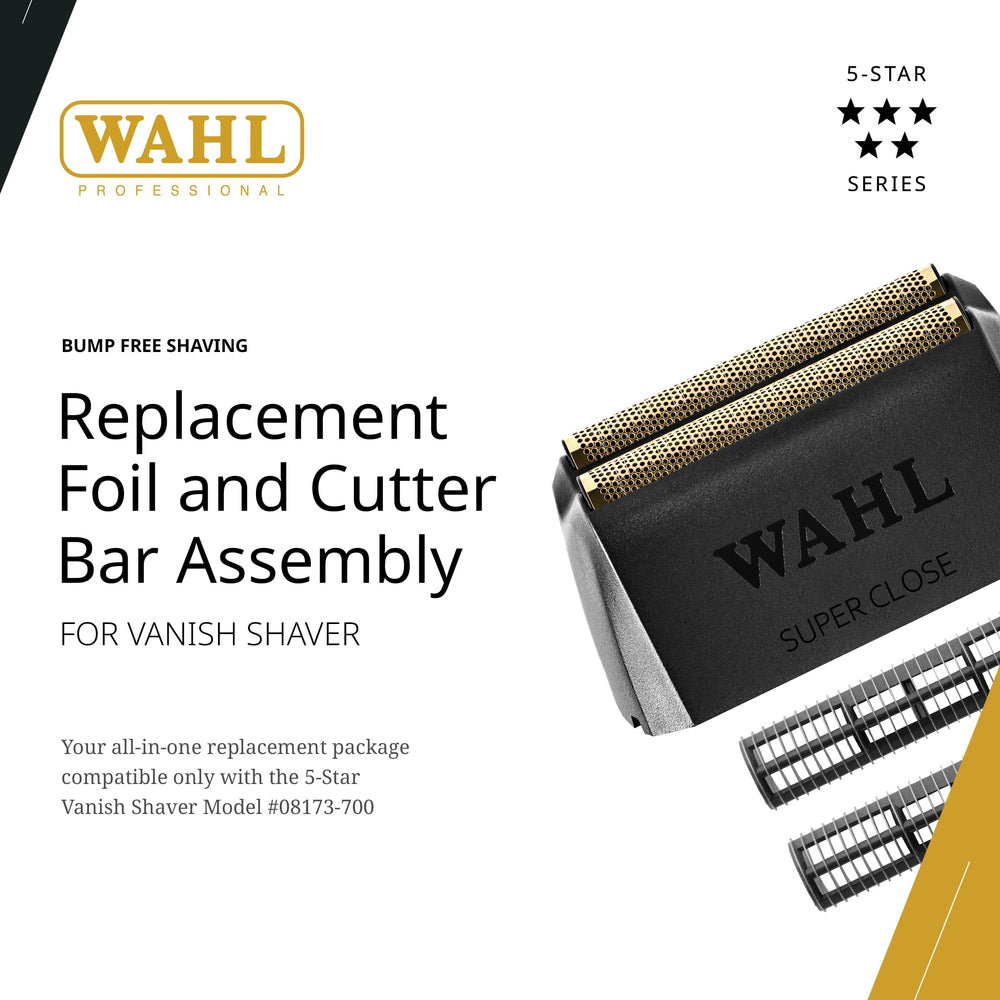Wahl Professional Vanish cutter bar detail highlighting durable construction.