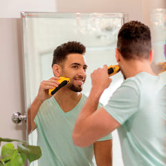 Wahl replacement head hygienic clean shows easy washing and maintenance.