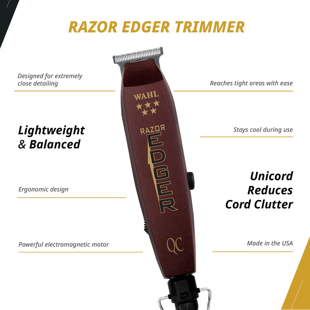 Wahl Unicord kit shown with guides for versatile styling.