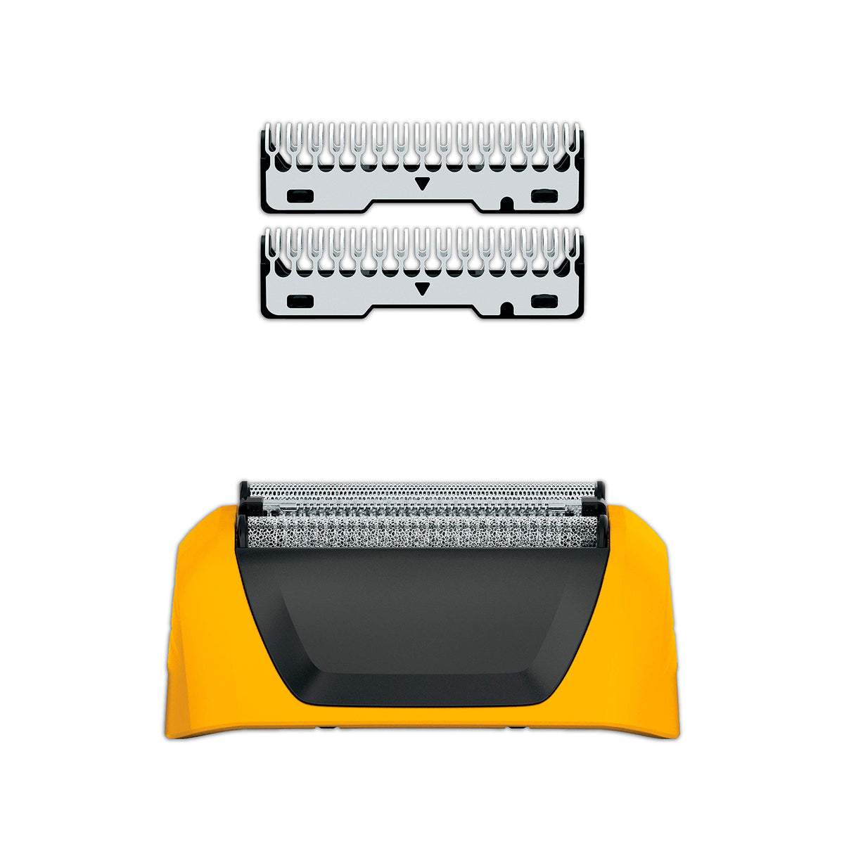 Wahl Yellow Lifeproof shaver foil assembly for precise, smooth shaving.