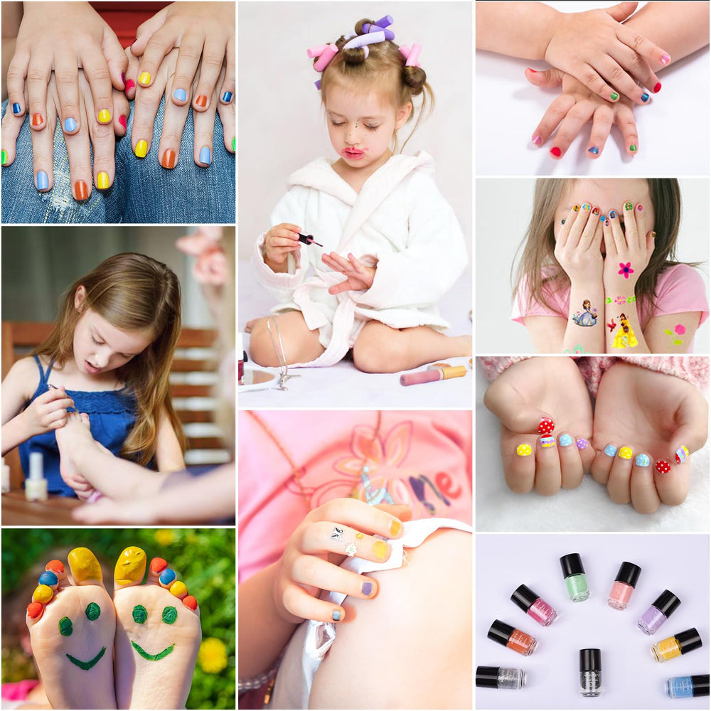 Wakaniya fast-dry polish completes nails in minutes for busy kids.