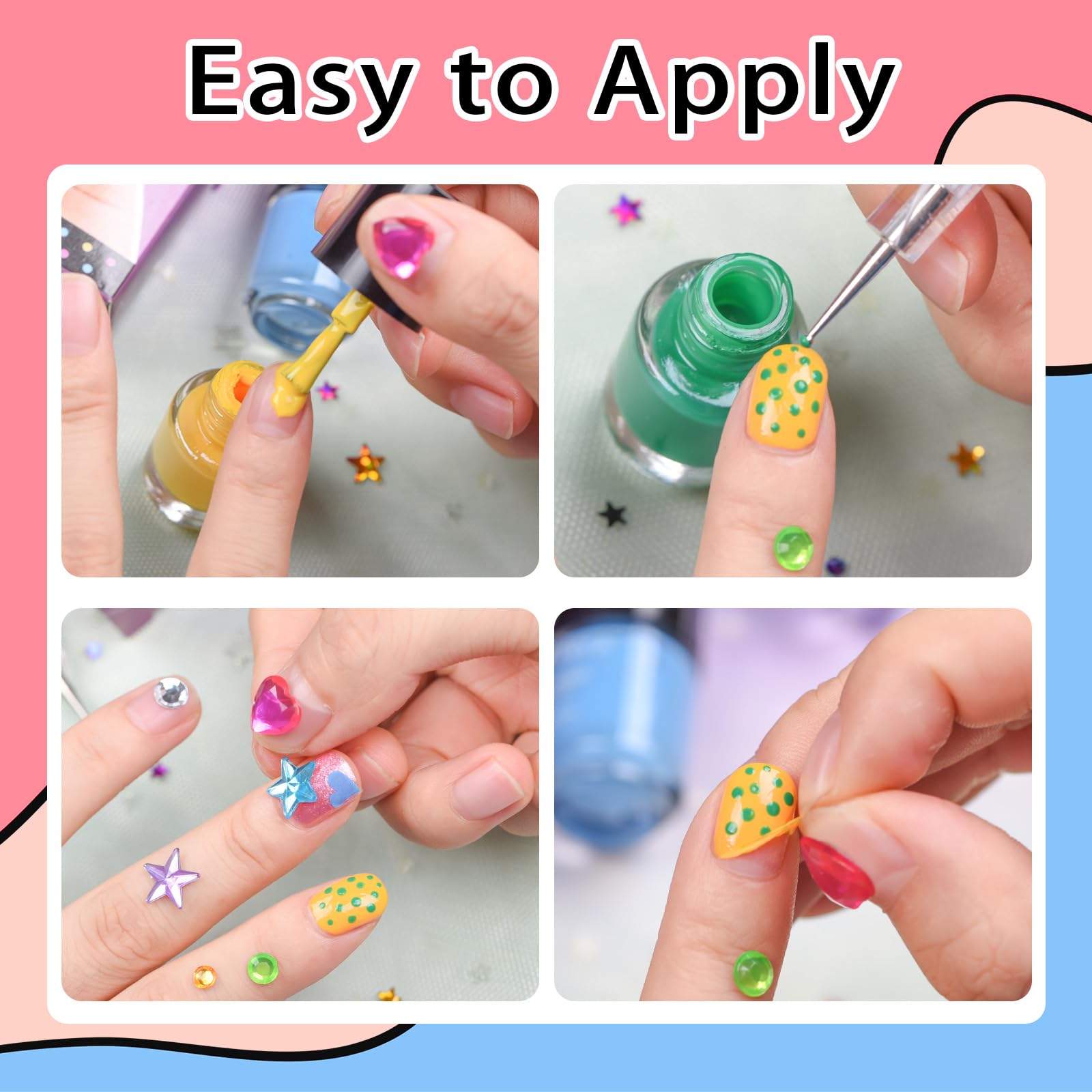 Wakaniya non-toxic formula offers low-odor, kid-safe coloring.