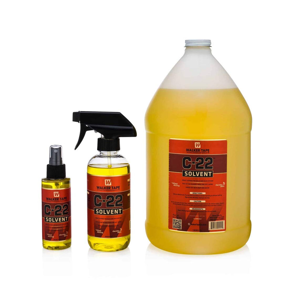 Walker Tape C-22 cleaner dispenses cleanly for targeted adhesive removal.