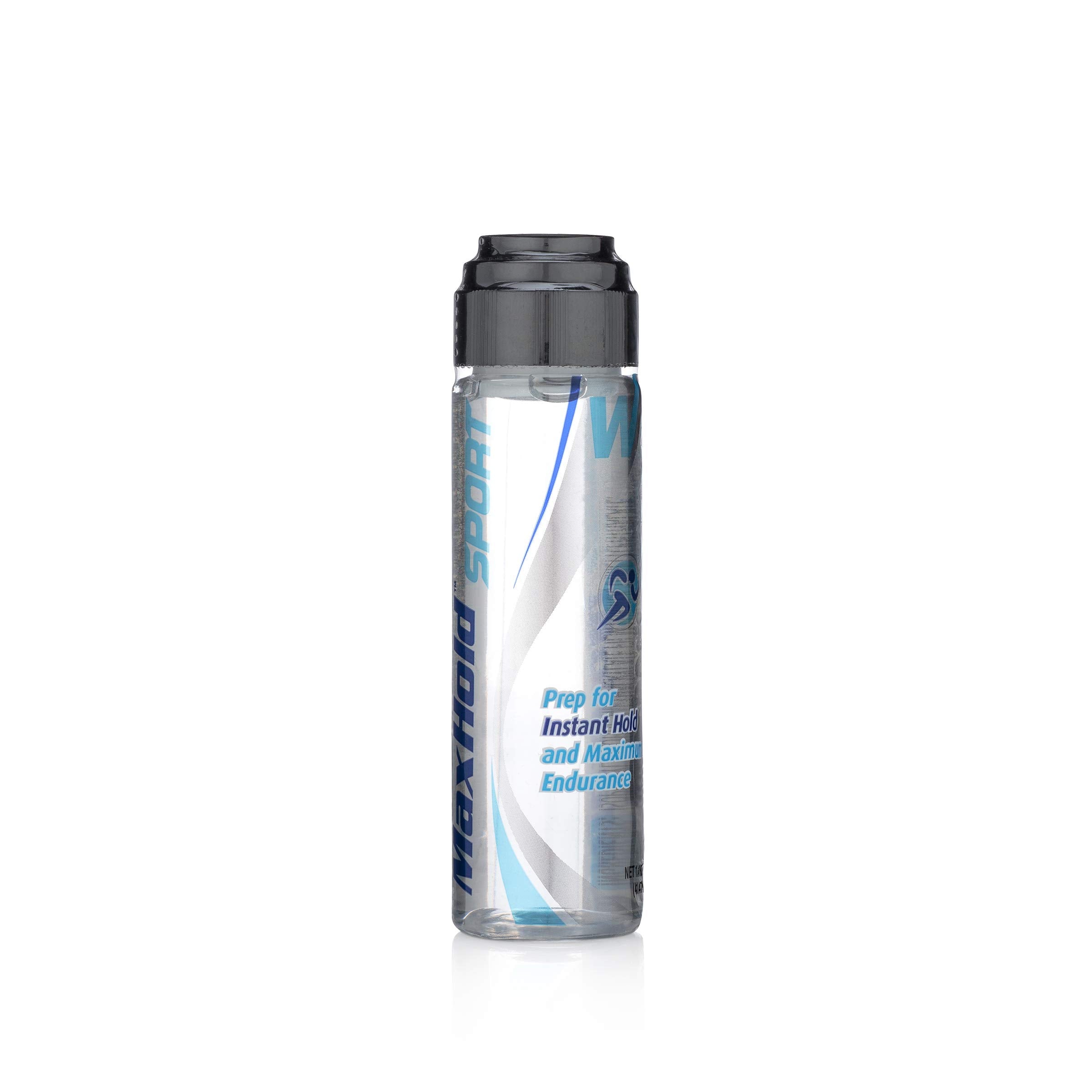 Walker's Max Hold Sport bottle; skin prep for longer hold during workouts.