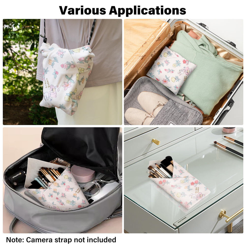 Walking Way multiuse wrap organizes gadgets, jewelry, and small items.