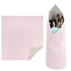 Walking Way self-adhesive magic cloth bag secures makeup on the go.