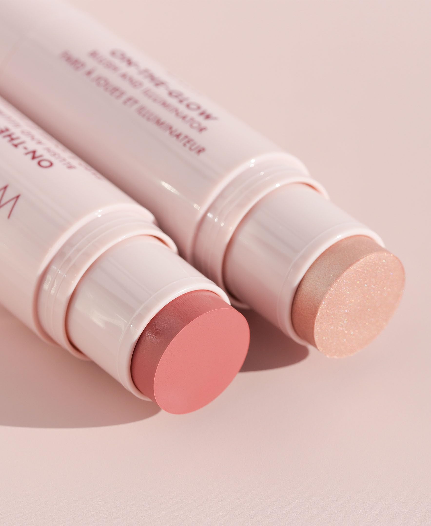 Wander Beauty On-the-Glow cream color end enabling buildable flush on cheeks.