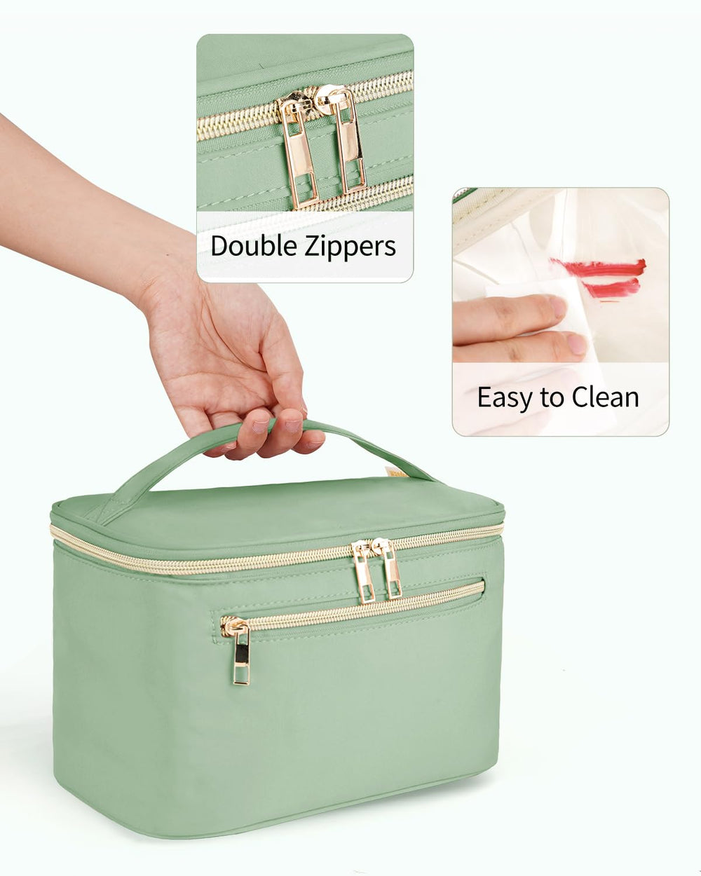 Wandering Nature size comparison helps shoppers assess fit with other bags.