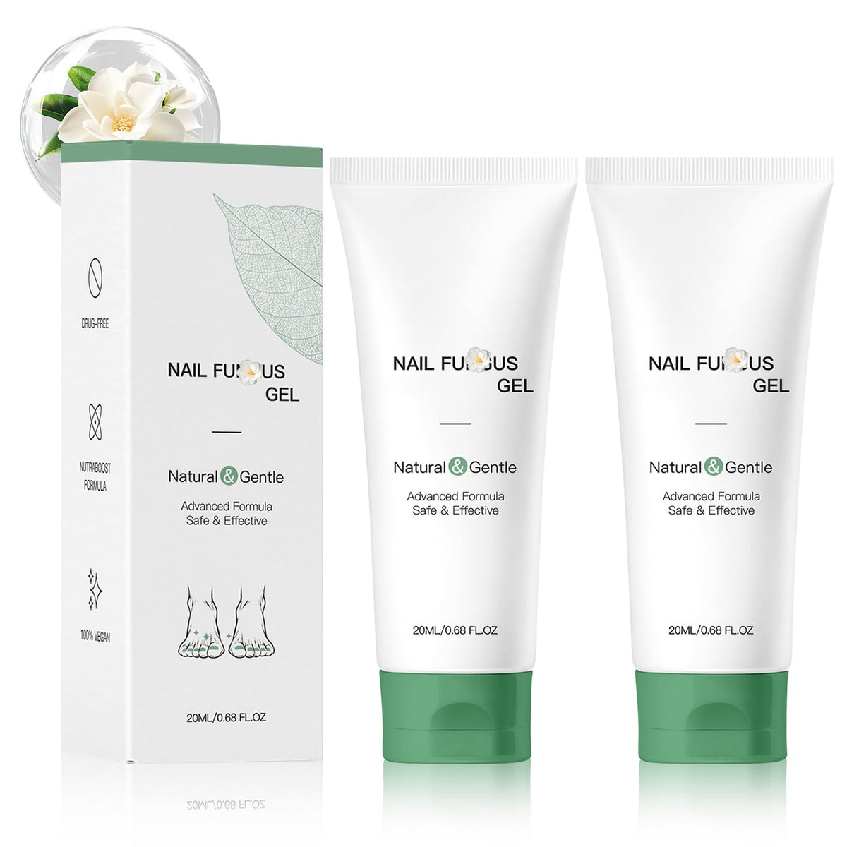 Wandyme nail repair gel packaging for on-the-go nail care.