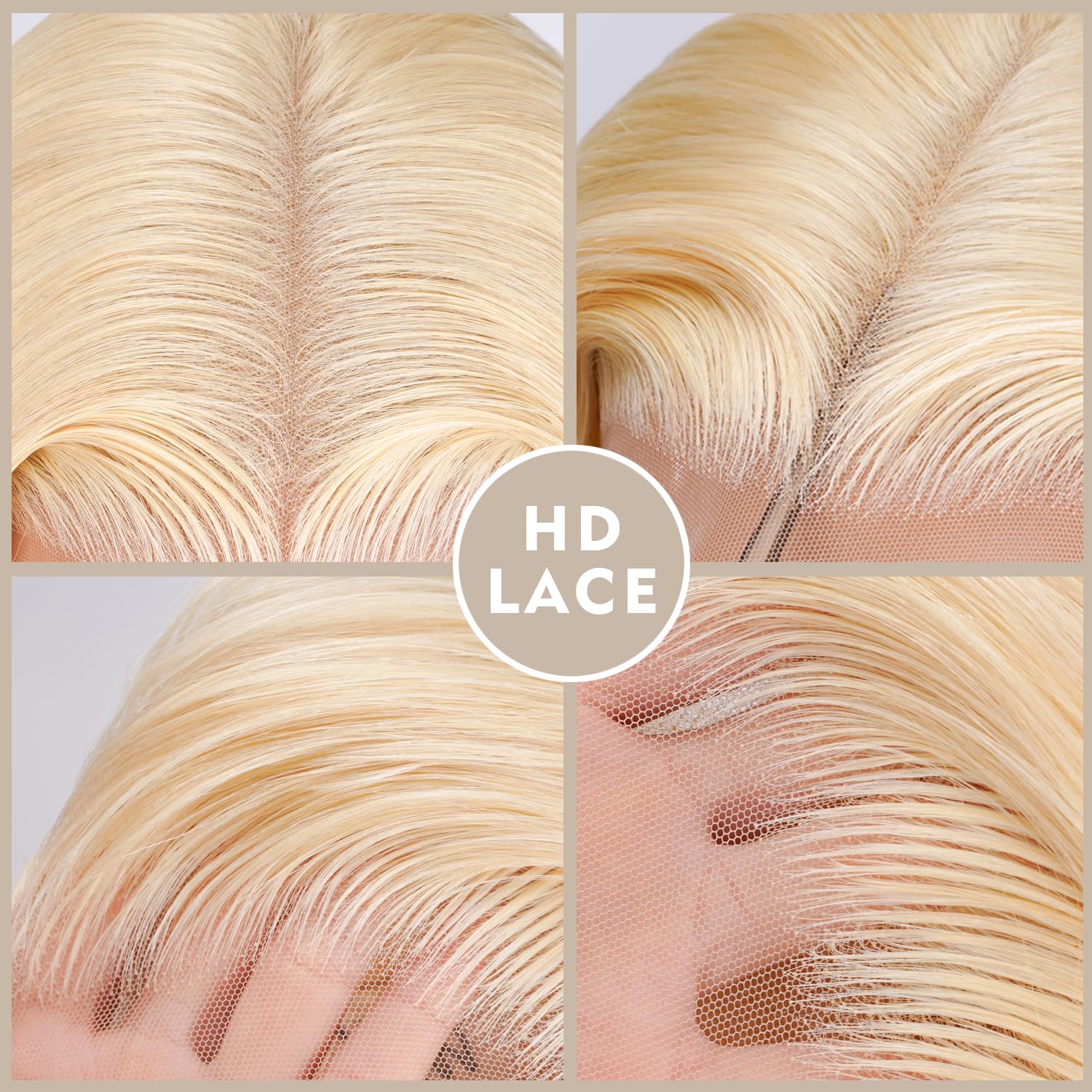 WAQI 613 13x6 pre-plucked hairline designed for easy styling.