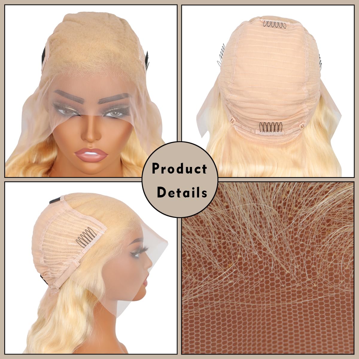 WAQI 613 13x6 ready-to-dye wig suits color experiments and highlights.