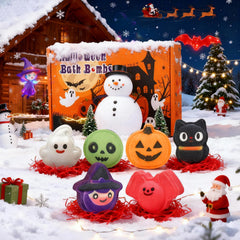WARMLIFE pumpkin shape bath bomb brightens bath time with skin-softening fizz