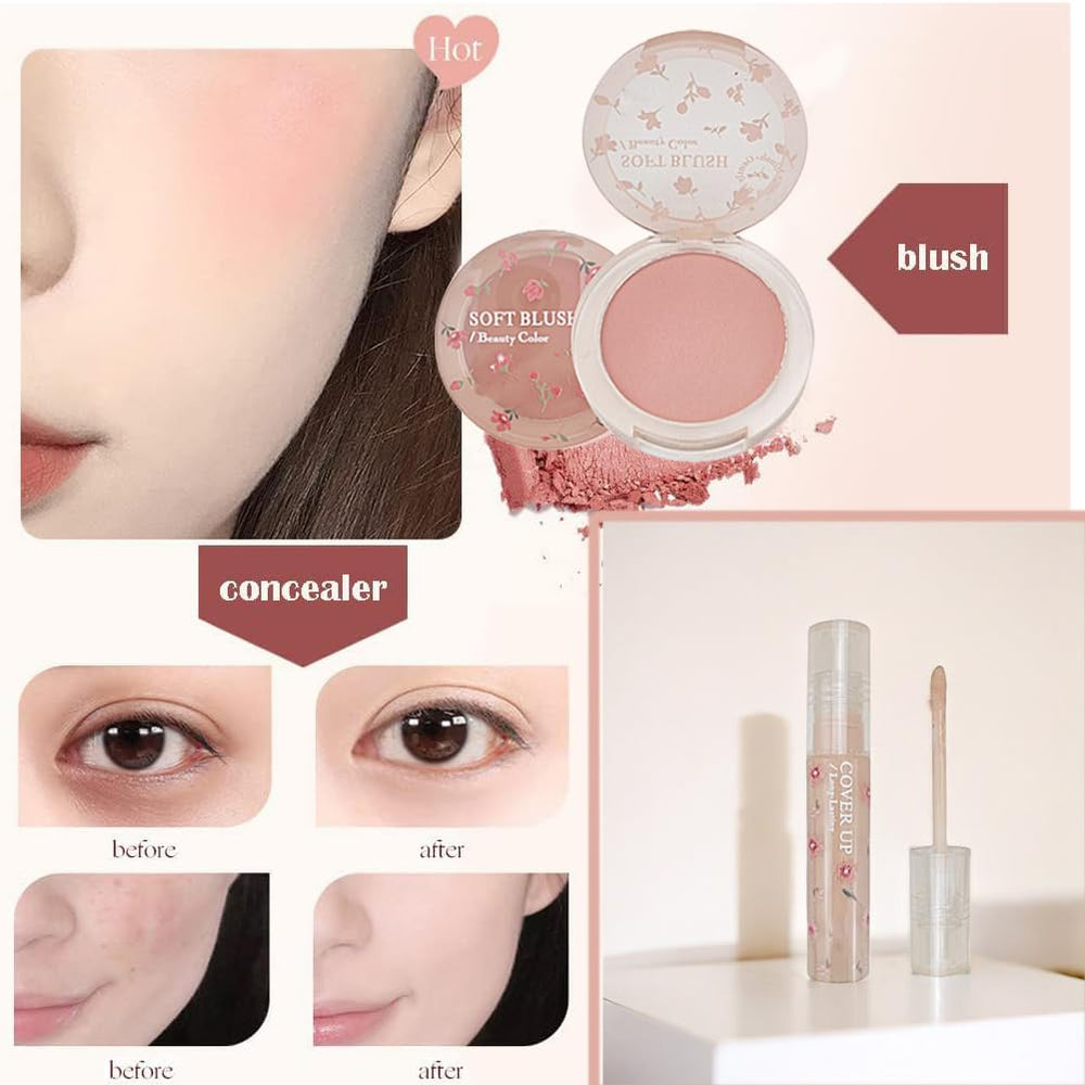Wasaiggon blush palette with radiant, blendable color