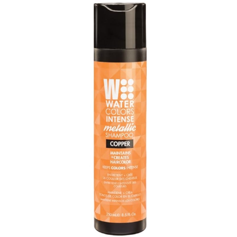 Watercolors INTENSE METALLIC copper bottle shows color-maintenance capability