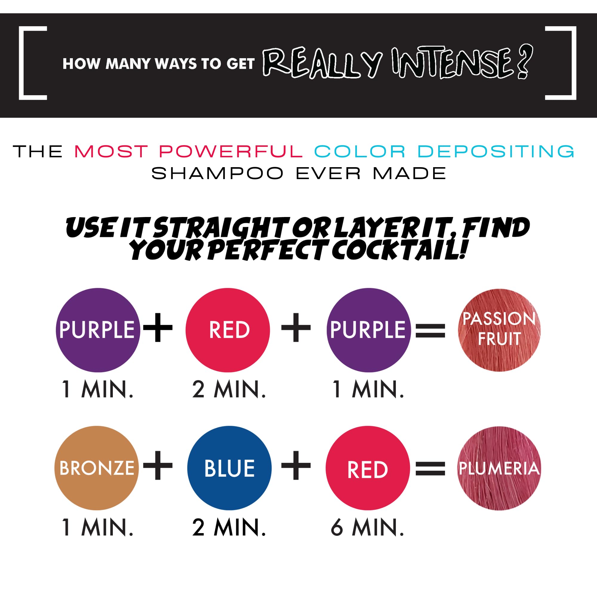 Curly hair treated with Watercolors Intense Red for enhanced shine and tone.