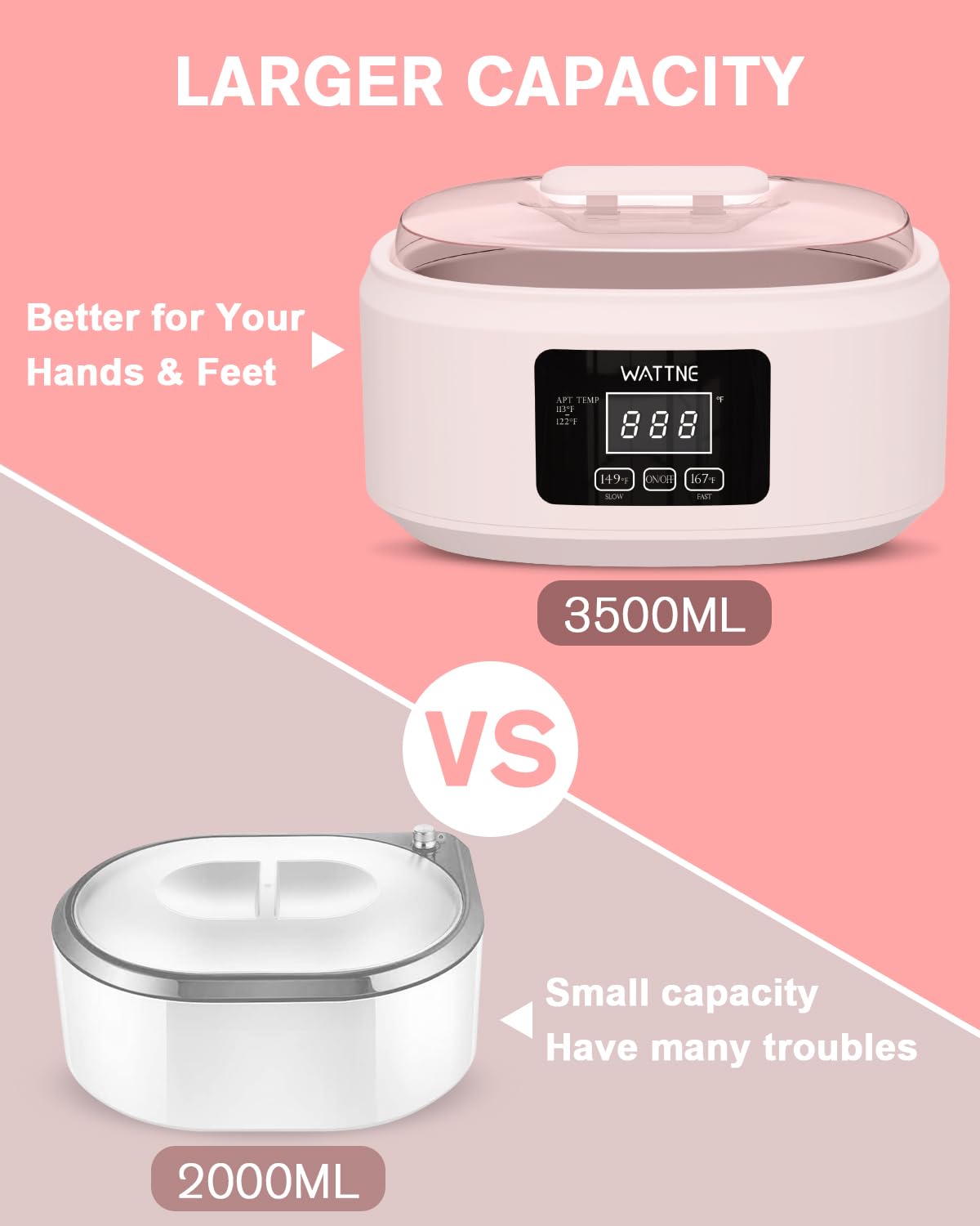 Wattne paraffin wax machine booties for comfortable coverage