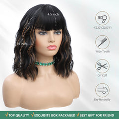 WAVE&BREEZE simulated-scalp closeup for authentic parting