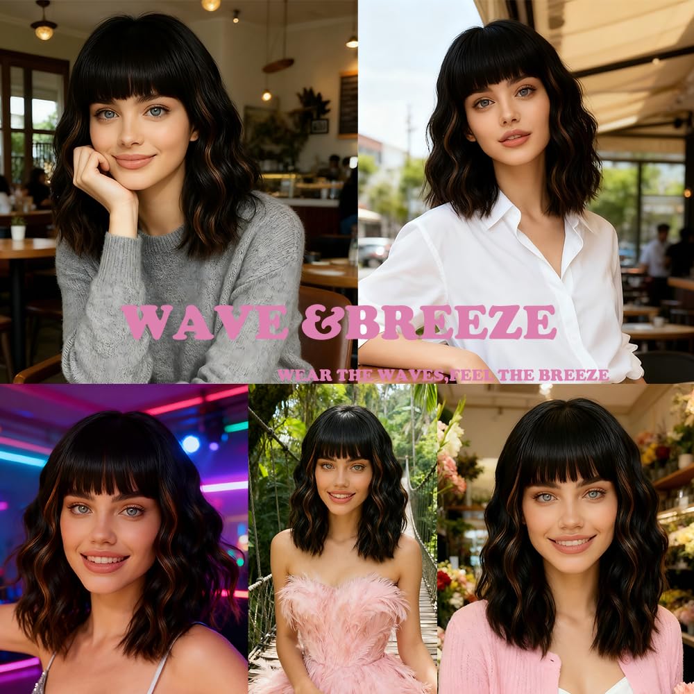 WAVE&BREEZE wig suited for cosplay, weddings and events