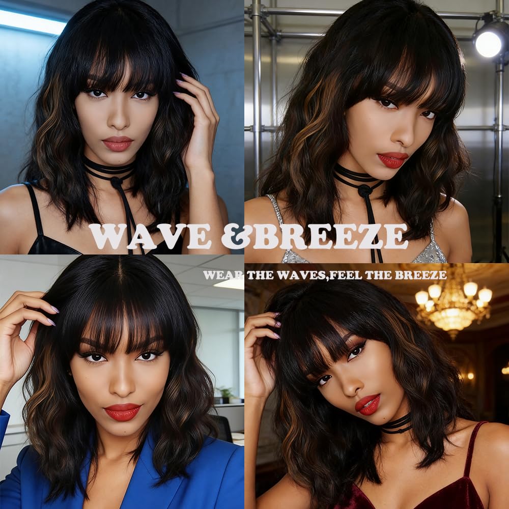 WAVE&BREEZE simulated scalp detail for natural look and confidence