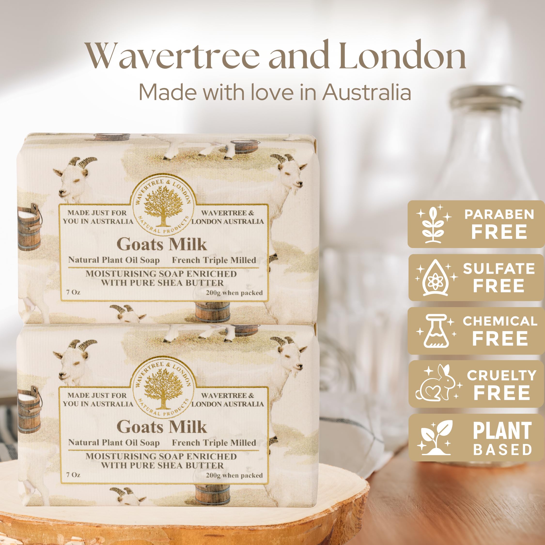 Wavertree & London triple-milled lather close-up highlighting creamy texture and lasting use.