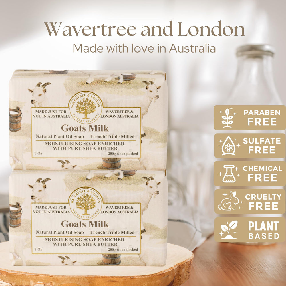 Wavertree & London triple-milled lather close-up highlighting creamy texture and lasting use.